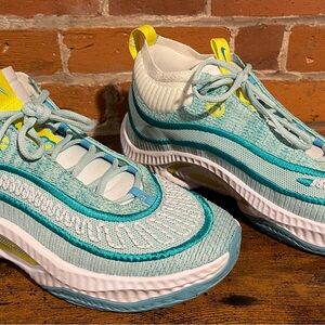 Nike Teal and White Sneakers